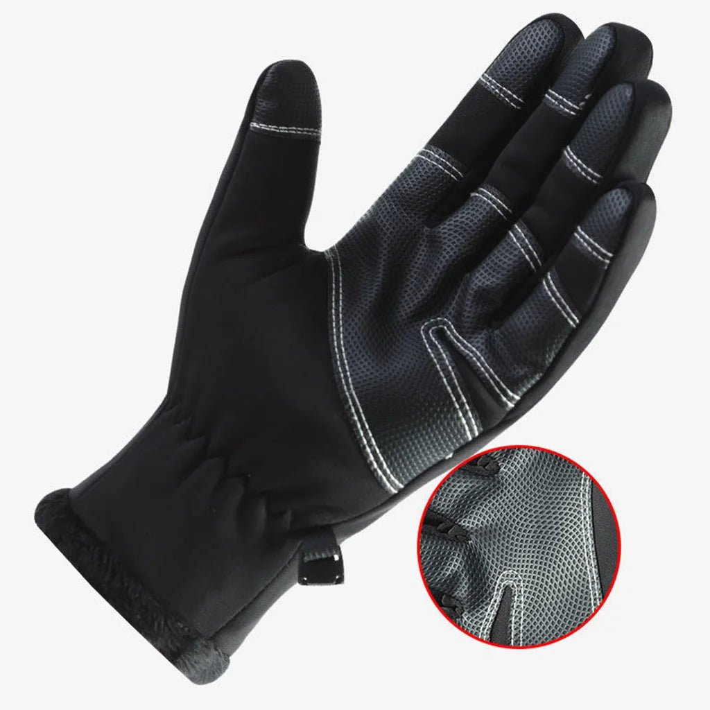 Veste Balaclava Ninja avec cagoule + Gants Thermique Screen touch