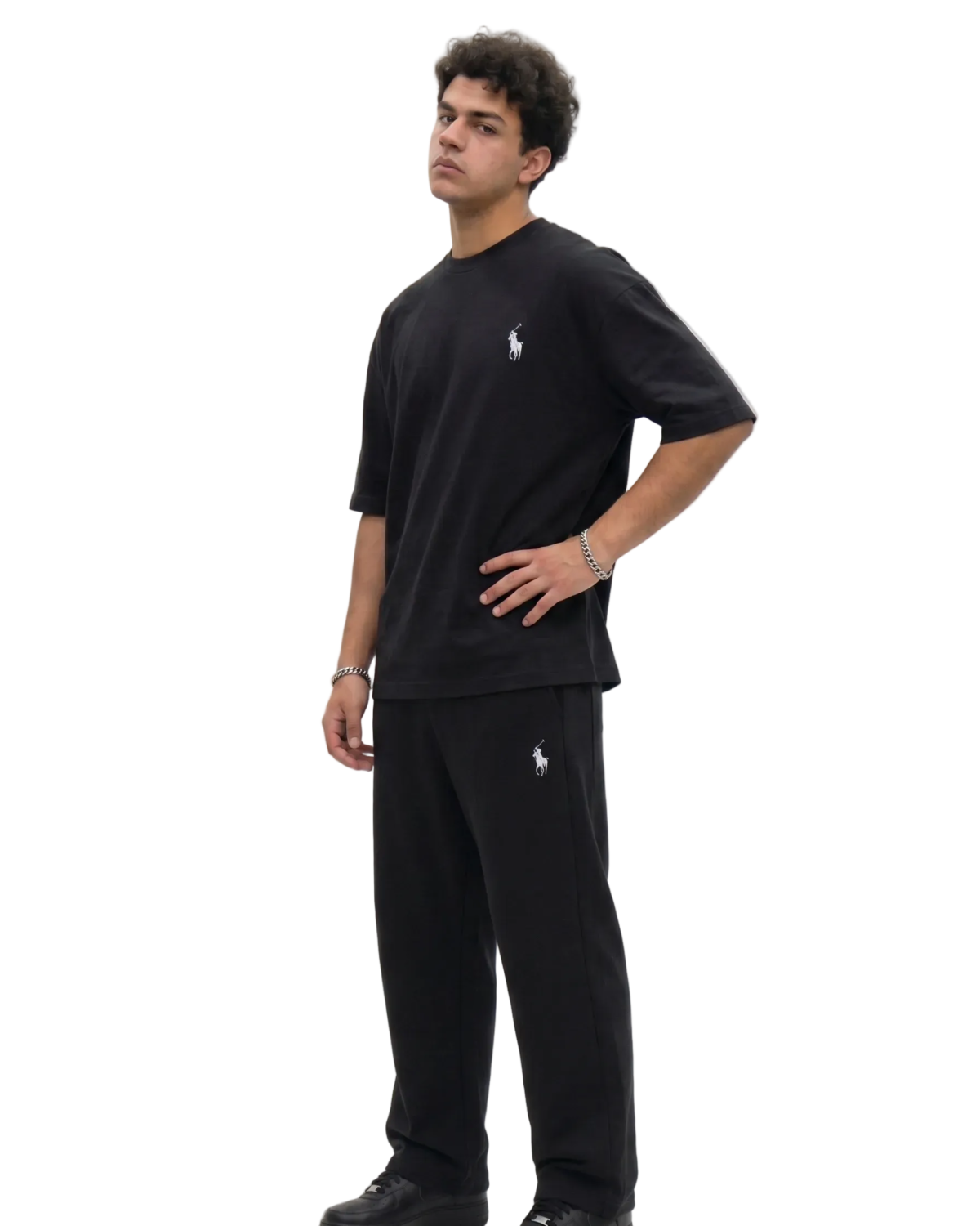 Ensemble Polo Oversize – Élégance Décontractée & Confort Premium