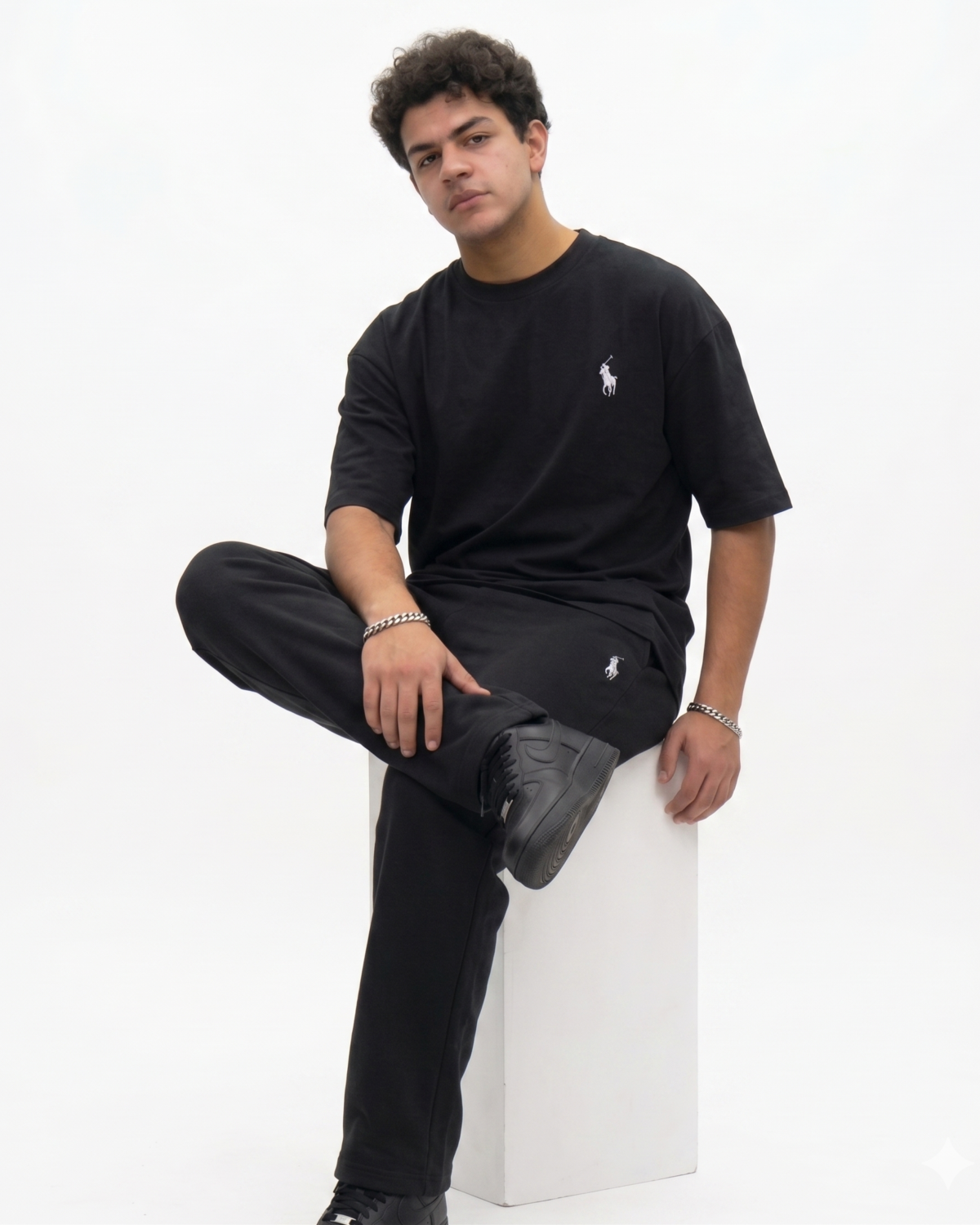 Ensemble Polo Oversize – Élégance Décontractée & Confort Premium