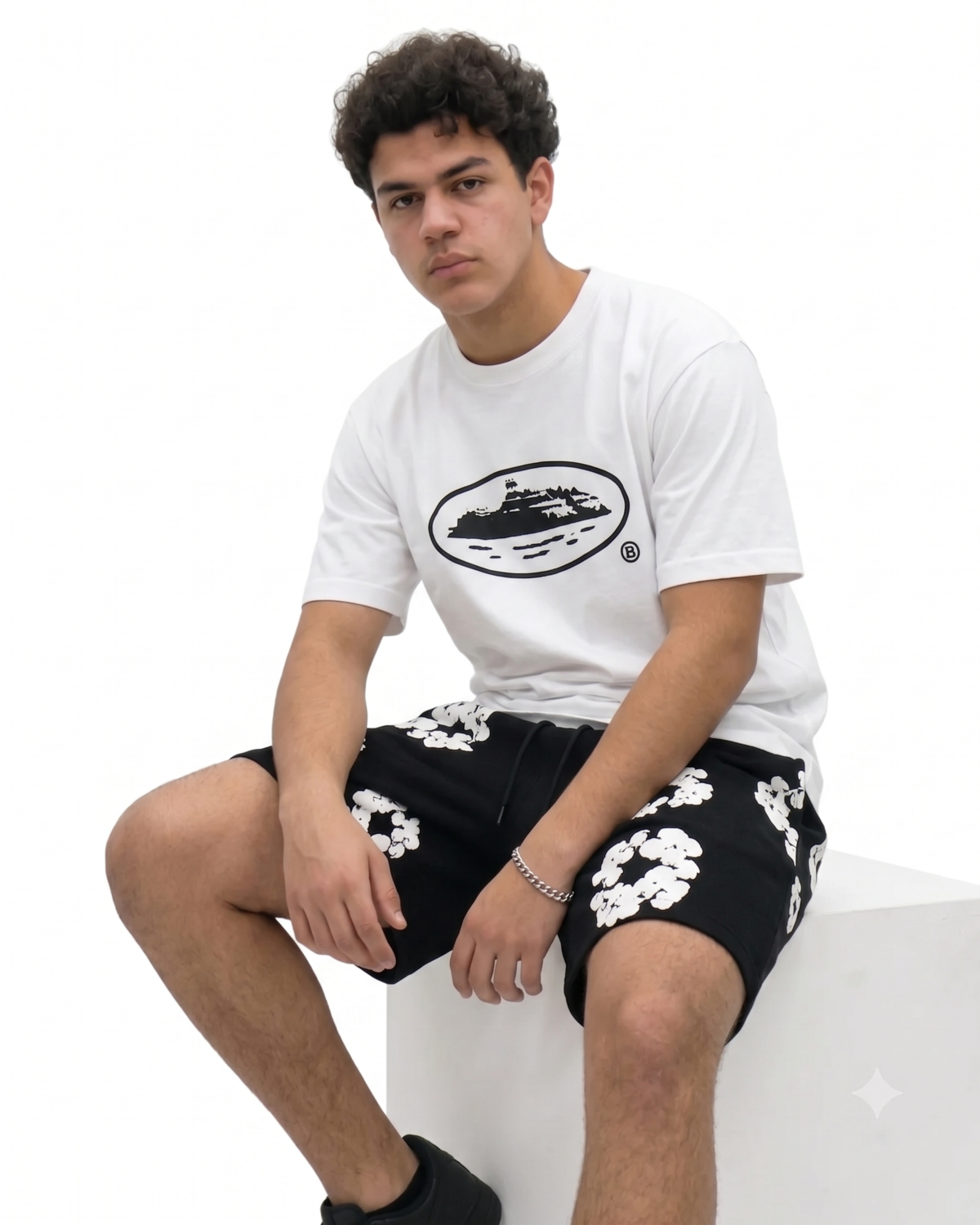 Ensemble CORTEIZ Short & T-Shirt Oversize Haute Qualité – Streetwear Premium & Confort Absolu