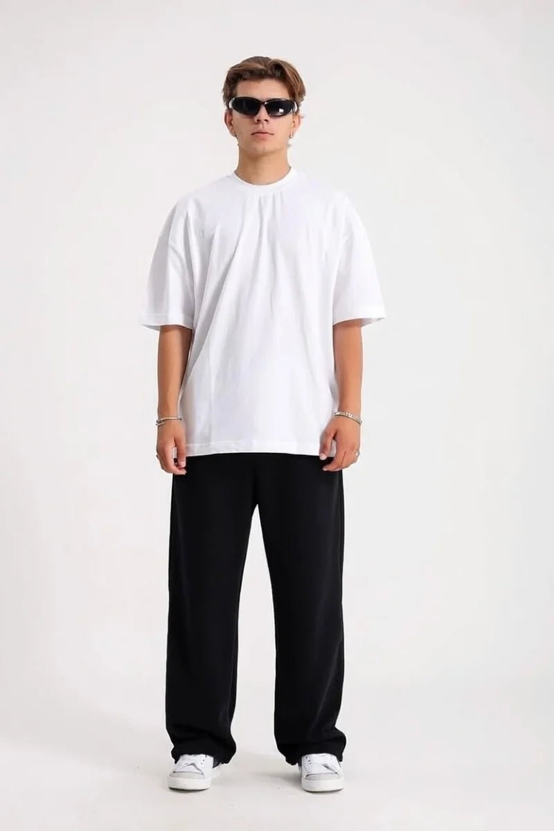 Ensemble T-shirt Oversize Coton + Baggy Jogger – Confort Streetwear Premium