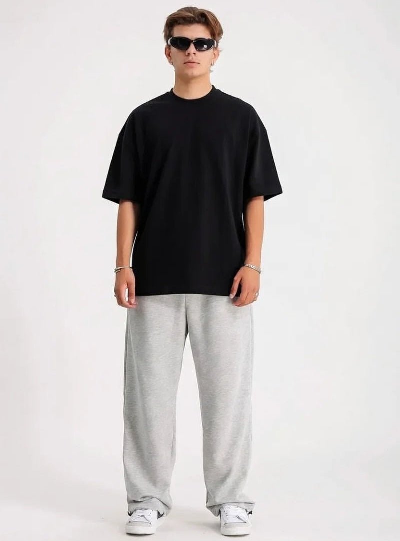 Ensemble T-shirt Oversize Coton + Baggy Jogger – Confort Streetwear Premium