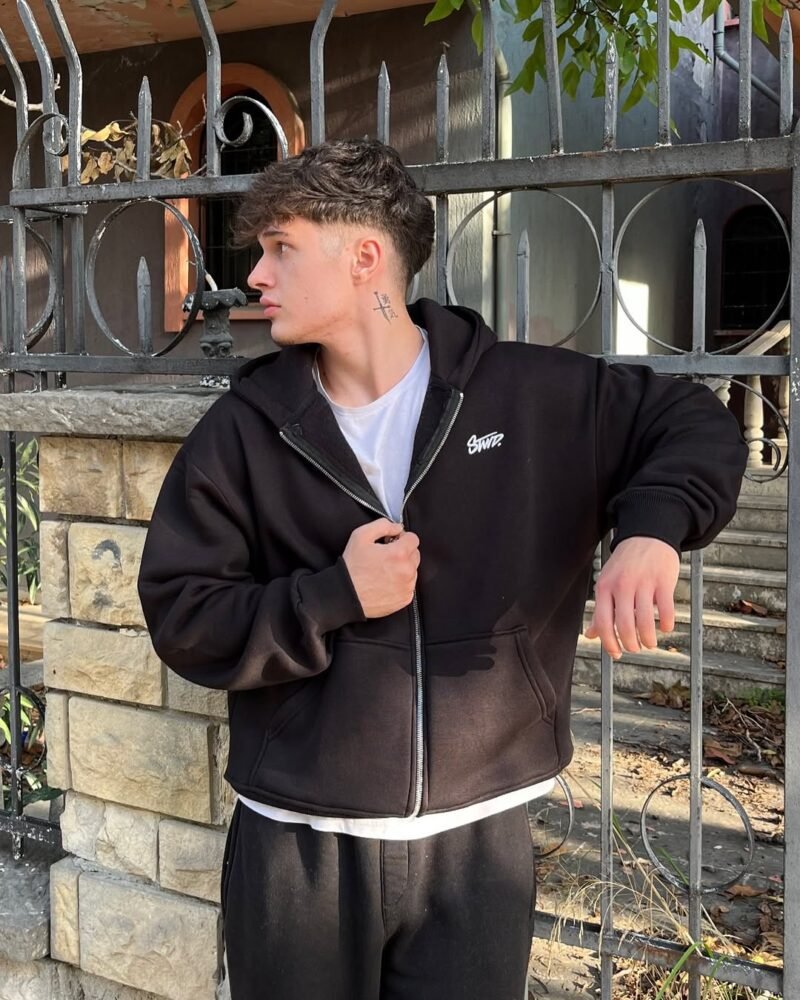 STWD Zipper 100% Coton Premium – Hoodie Élégant & Confort Supérieur
